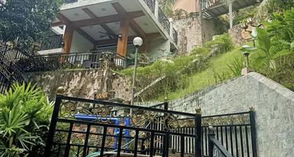 Spacious , elegant house for rent, 4 bed room situated on top of creek in Cebu.