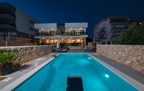 Piscine chauffée