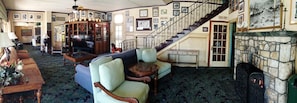 Lobby sitting area - Historic Dow Hotel (Lone Pine)