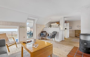 TV, fireplace, stereo - Nice home in Fanø with WiFi (Fanø)