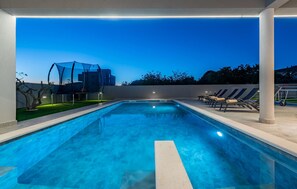 Uppvärmd pool