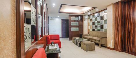 Sala de estar en el lobby