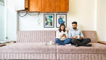 Coin salon dans le hall