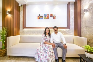 Sala de estar en el lobby