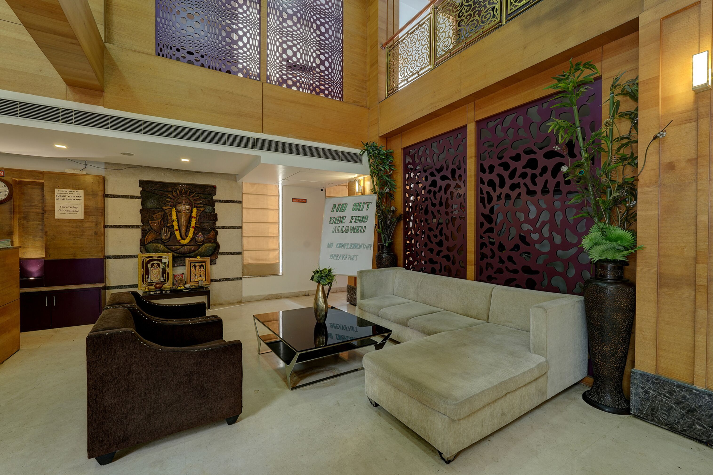 Lobby sitting area