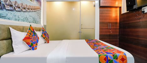 エジプト綿のシーツ、高級寝具、セーフティボックス (室内)、WiFi (無料)