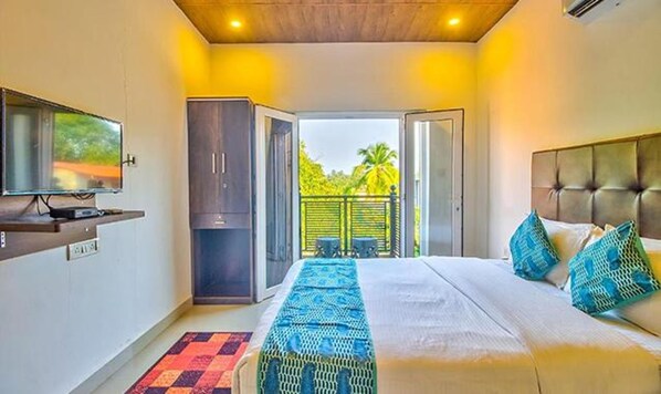 Sengetøy i egyptisk bomull, sengetøy av topp kvalitet og safe på rommet