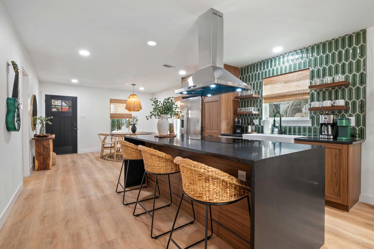 Photo 10 of Barton Hills Home + Two Hot Tubs - Magdalena!
