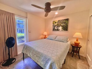 2 bedrooms, desk, travel crib, free WiFi