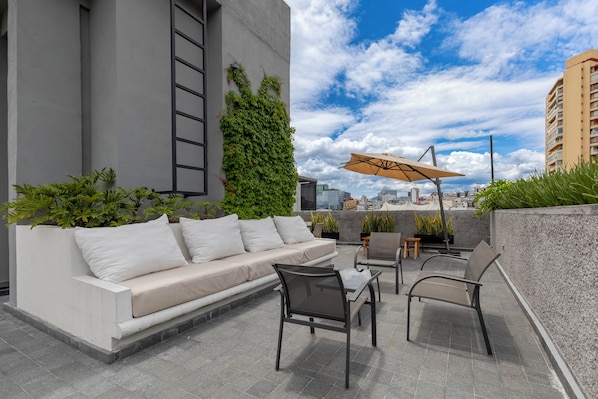 Terraza en la azotea