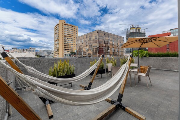 Rooftop terrace - Capitalia Palacio Polanco (Mexico City)