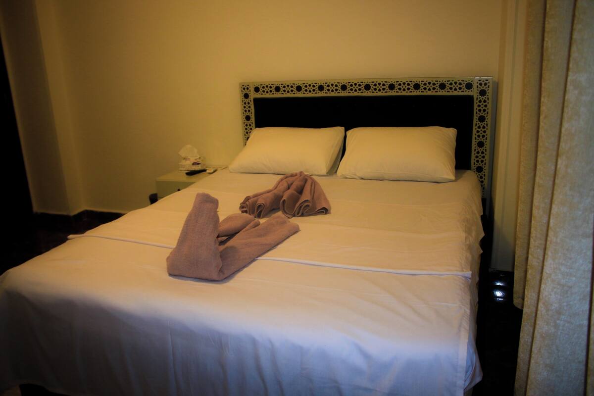 Panoramic Twin Room | 埃及棉床單、高級寢具、羽絨被、記憶床墊