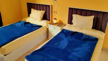 Panoramic Twin Room,1 Bedroom,King View | Egyptian cotton sheets, premium bedding, down comforters