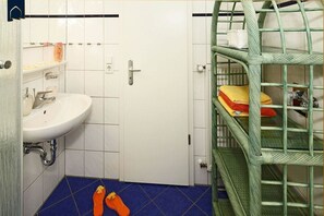 Shower, hair dryer