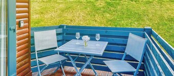 Stylish two bedroom lodge, perfect for couples or families.