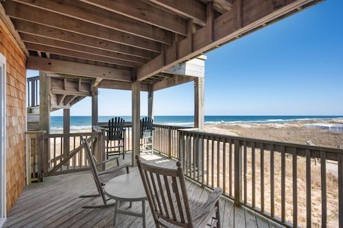 Sand Castle 4: Oceanfront Condo, Community Pool, Ocean Views from Deck