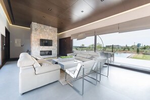 TV, fireplace, DVD player - Son Rius (Muro)