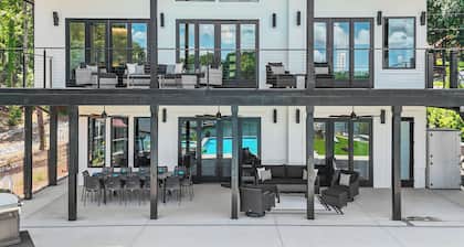 Brand New 4000+ sq ft house with pool, hot tub, amazing deck and amenities