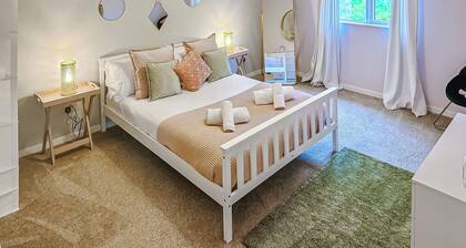 Stylish two bedroom lodge, perfect for couples or families.