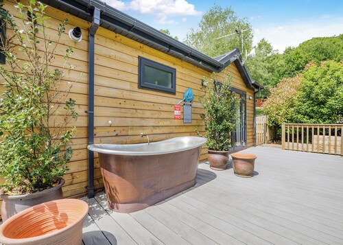 Spacious and luxurious lodge.