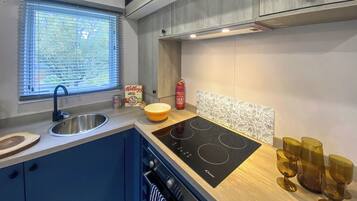 Fridge, oven, stovetop, toaster