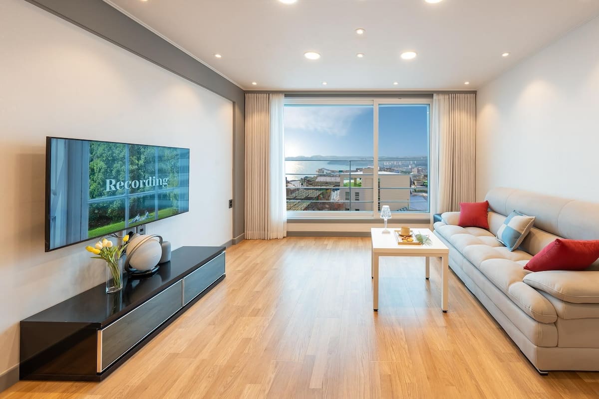 Eenvoudige kamer, 2 slaapkamers (STAY3(Ocean view,BBQ)) | 1 slaapkamer, gratis wifi