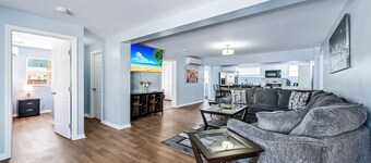 New to Market! 🐾  Dog Friendly, Spacious Beach Retreat, Steps to Sugary Sand, Conveniences!