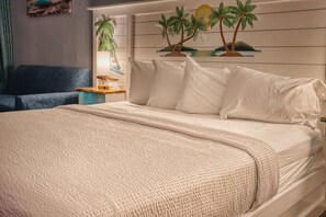 Free WiFi, bed sheets