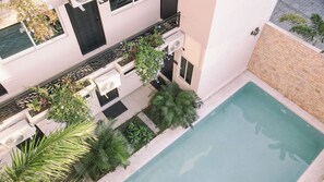 Aerial view - Hotel Guitarra Inn (Puerto Escondido)