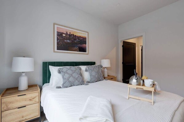 4 bedrooms, iron/ironing board, travel crib, free WiFi