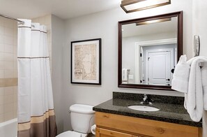 Jetted bath, hair dryer, towels, soap - Retreat in the mountains of Tahoe for a fun family spring break!  (Tahoe)