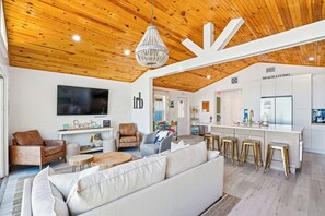 Televisie en een tafeltennistafel