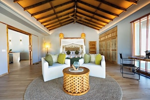 Two bedroom Zanzibar Villa with Private Pool | Lençóis italianos Frette, roupas de cama premium, edredons de pluma