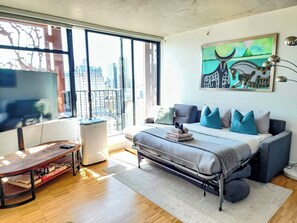 1 Schlafzimmer, Bügeleisen/Bügelbrett, Reisekinderbett, kostenloses WLAN