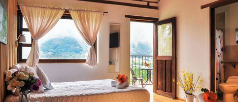 Deluxe Room, Balcony | 1 bedroom, down comforters, in-room safe, free WiFi