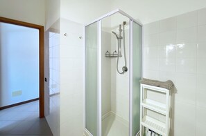 Shower, hair dryer