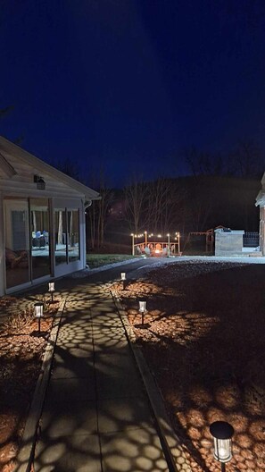 Overnattingsstedets uteområder