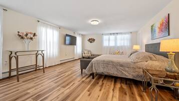 4 slaapkamers, een bureau, reisbedje, gratis wifi