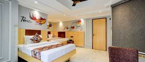 Comfort-Dreibettzimmer | 1 Schlafzimmer, Allergikerbettwaren, Schreibtisch, kostenloses WLAN