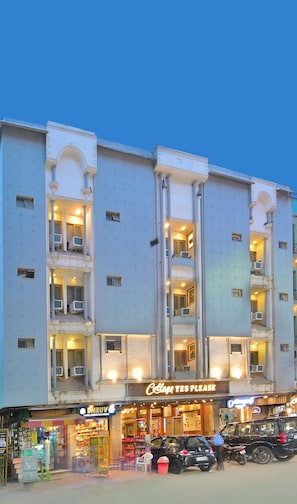 Façade de l’hébergement
