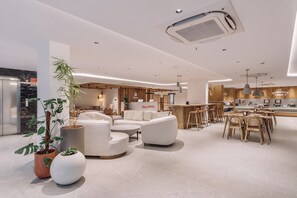 Sala de estar en el lobby