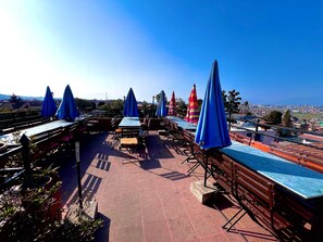 Terrace/patio - Taleju Grand Hotel (Bhaktapur)