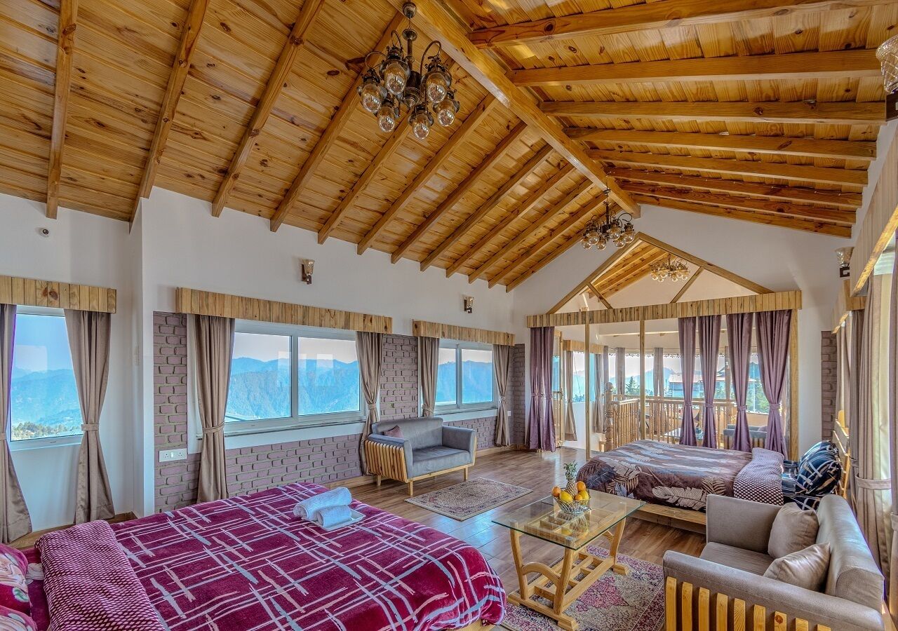 Presidential Suite with Kitchen 360 Degree View | 起居区