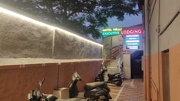 Front of property - evening/night