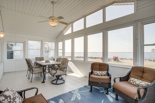 Attached Sunroom | 1st Floor