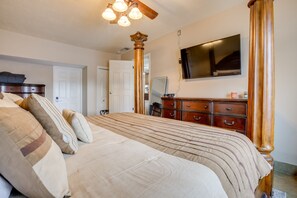 3 habitaciones, escritorio, tabla de planchar con plancha y wifi 