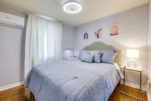 1 soveværelse, strygejern/strygebræt, Wi-Fi, sengetøj