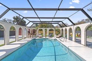 Piscine chauffée