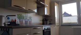 Luxuriöse großzügige Wohnung mit zwei Schlafzimmer
