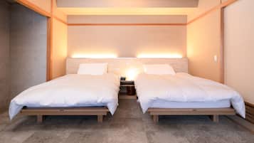 Premium bedding, in-room safe, individually decorated, blackout curtains